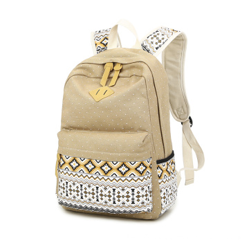 Canvas School  Bag Students Backpack For Teens